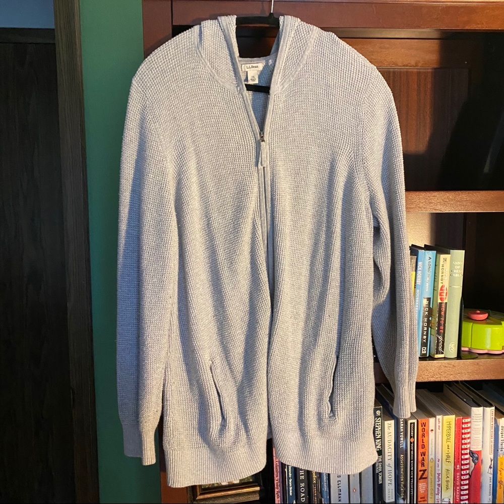 L.L. Bean Cashmere Blend Hoodie 2X